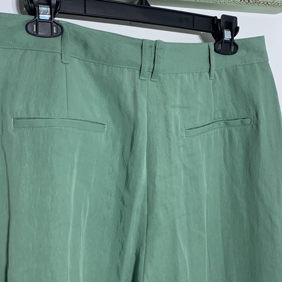Rag & Bone Revolve Sage Leaf green Ivy culottes pants 14 new with tags - Picture 7 of 8